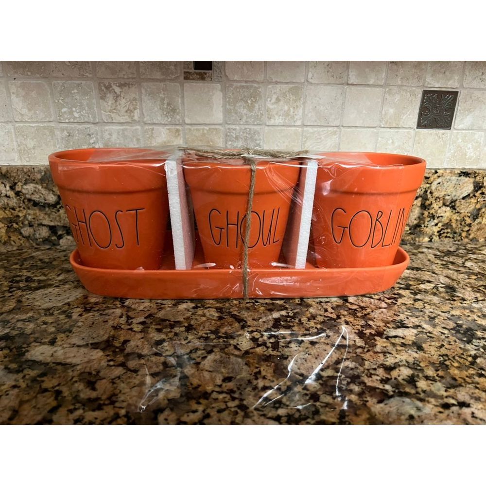 Rae Dunn Halloween‎ planters